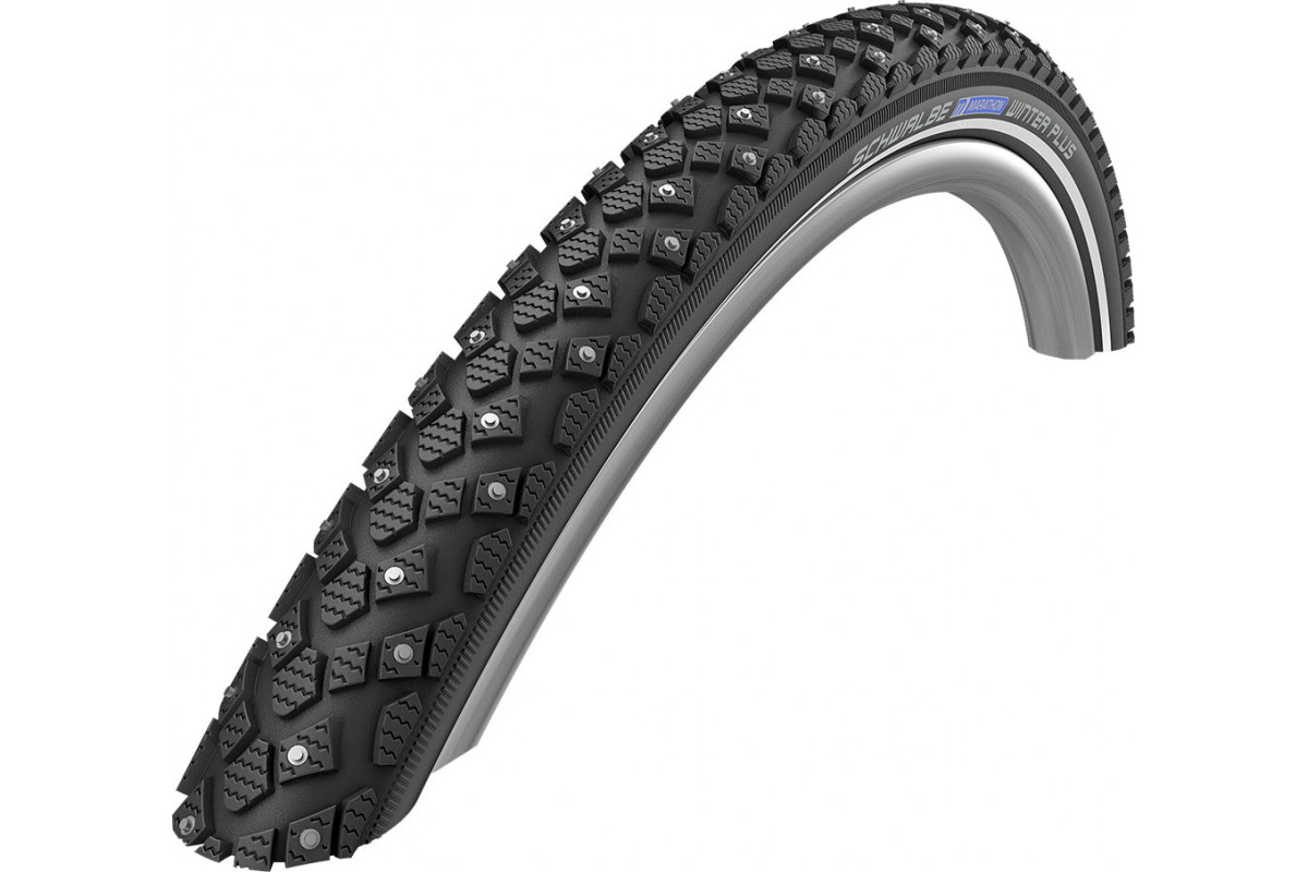 Покрышка Schwalbe 26*1.75 (47-559) Marathon Winter R-Guard B/B+Rt Hs396 (200 Studs) Wic, 67Epi