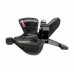 Шифтер Shimano Altus, M310, лев, 3ск, индикатор, тр 1800мм, черный, б/уп ASLM310LB