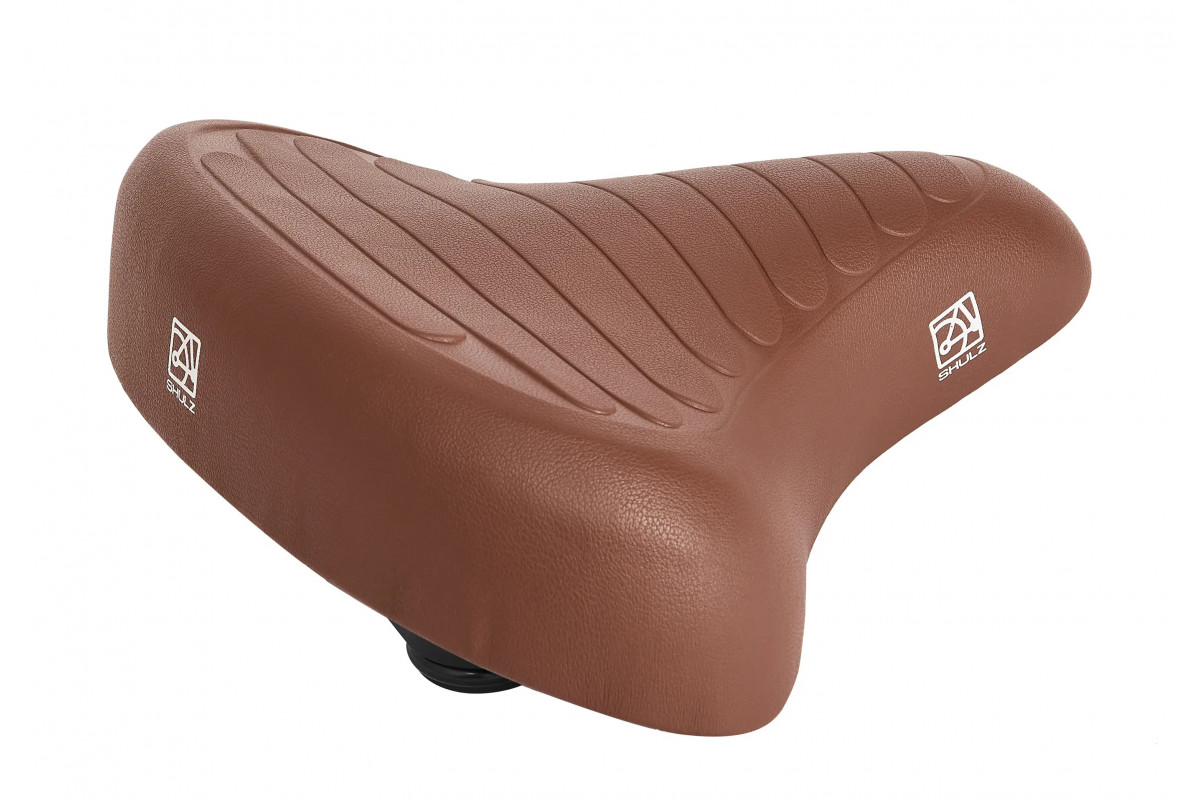 Седло SHULZ KRABI YBT-8046 260х240мм коричн. с черн.
