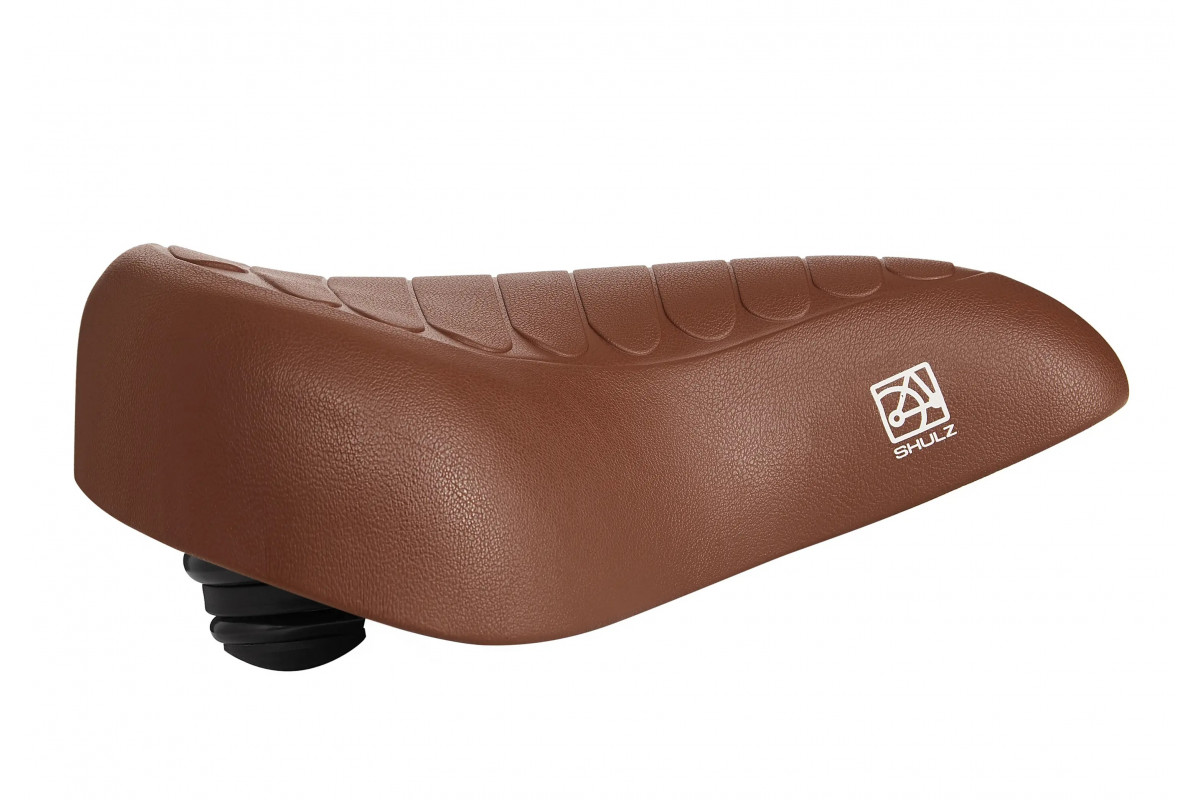Седло SHULZ KRABI YBT-8046 260х240мм коричн. с черн.