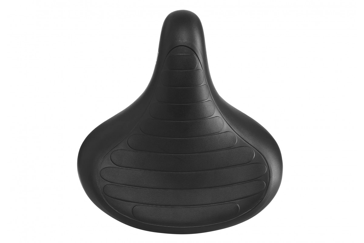 Седло SHULZ KRABI YBT-8046 260х240мм черн. с черн.рейл.