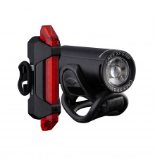 Фонарь перед-задн. Titan Racing Solar Beam Pack 300 Lumen 4 modes