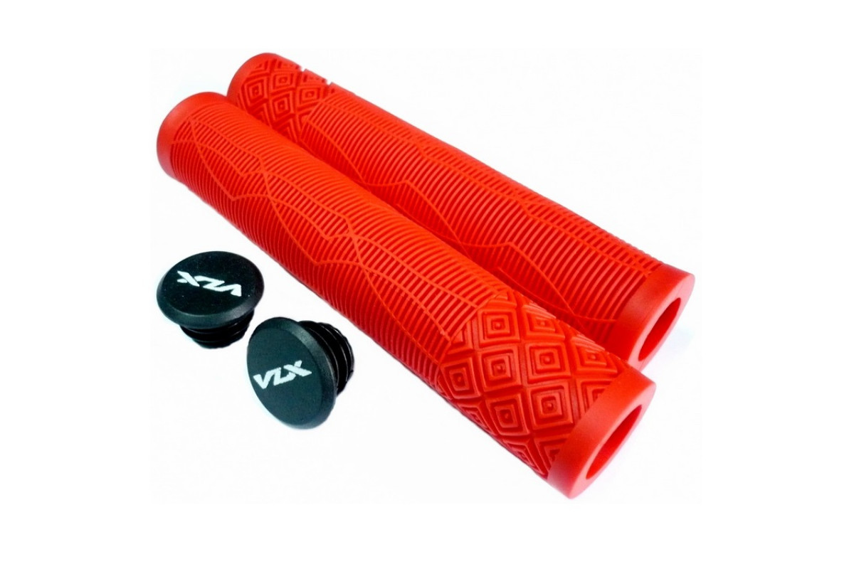 Грипсы 166Мм, Без Фланца, , Заглушки С Vlx Лого, Без Уп.Vlx-G53