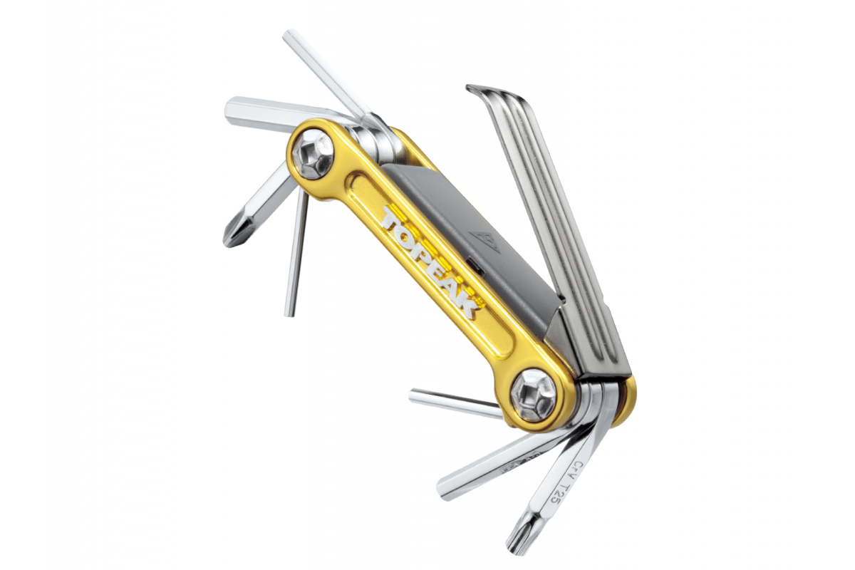 Мультиинструмент TOPEAK mini 9 pro gold TT2551GD