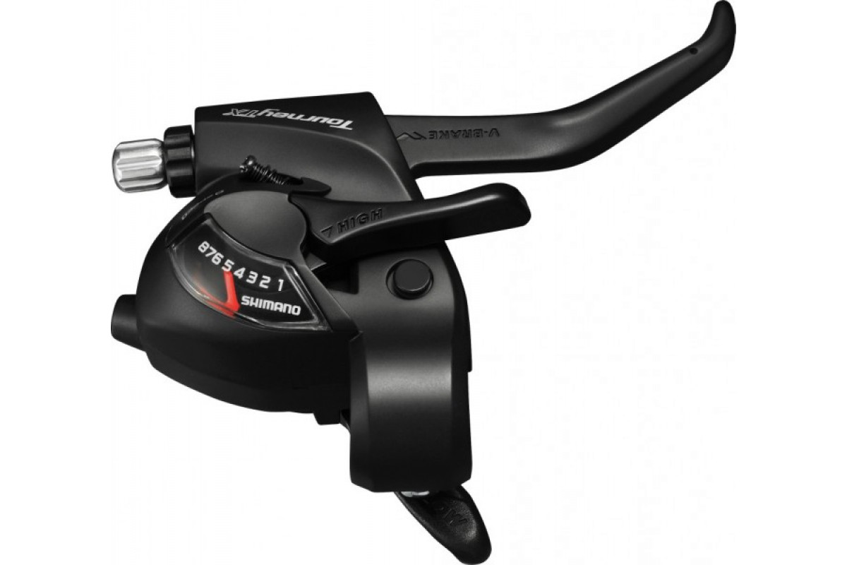 Переключатель SHIMANO ASTTX800R8AL Tourney, TX800, прав., 8ск, тр. 2050мм, цв. черн.