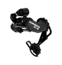 Переключатель задн. SRAM X-4, Long Cage, Black, OEM, 8-9 ск