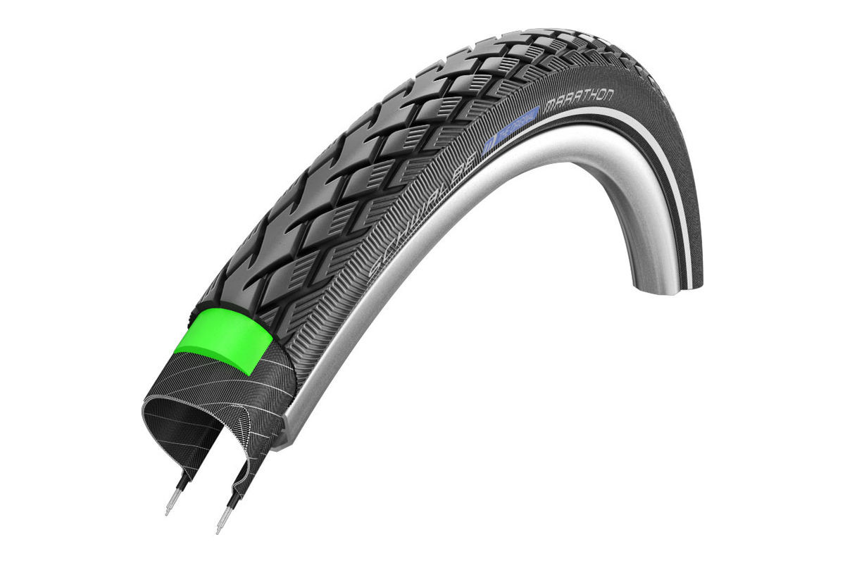 Покрышка Schwalbe 24X1.75 (47-507) Marathon Hs420 G-Guard B/B+Rt Ec, 67Epi