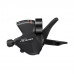 Шифтер Shimano Alivio, M3100, лев, 3ск индикатор, тр 1800мм, черный, б/уп ASLM3100LB