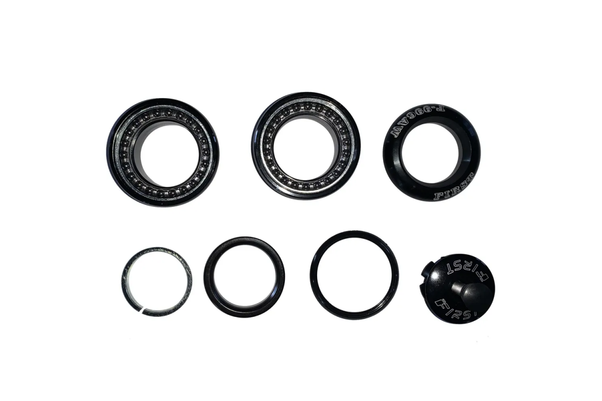 Рулевая First,1-1/8,Б/Резьб,П/Интегр,Ec 34/28,6 Ec 34/30, Подшип. 5/32X20- 2Шт, С Якорем, 29.5