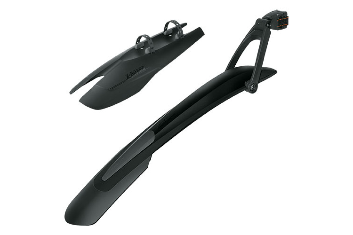 Крыло+щиток 0-11312 пластик. SKS-11312 зад. X-Blade Dark 29"+ щиток X-BOARD черные (Германия)