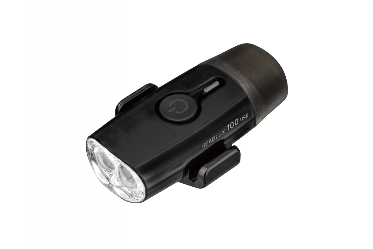 Фонарь передний TOPEAK HEADLUX 100 USBRECHARGEABLE FRONT LIGHT BLACKTMS096B