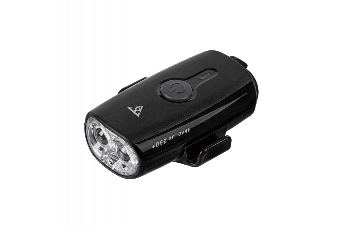 Фонарь передний TOPEAK HEADLUX 250 USB LUMENS USB RECHARGEABLE LIGHT, BLACK TMS088B
