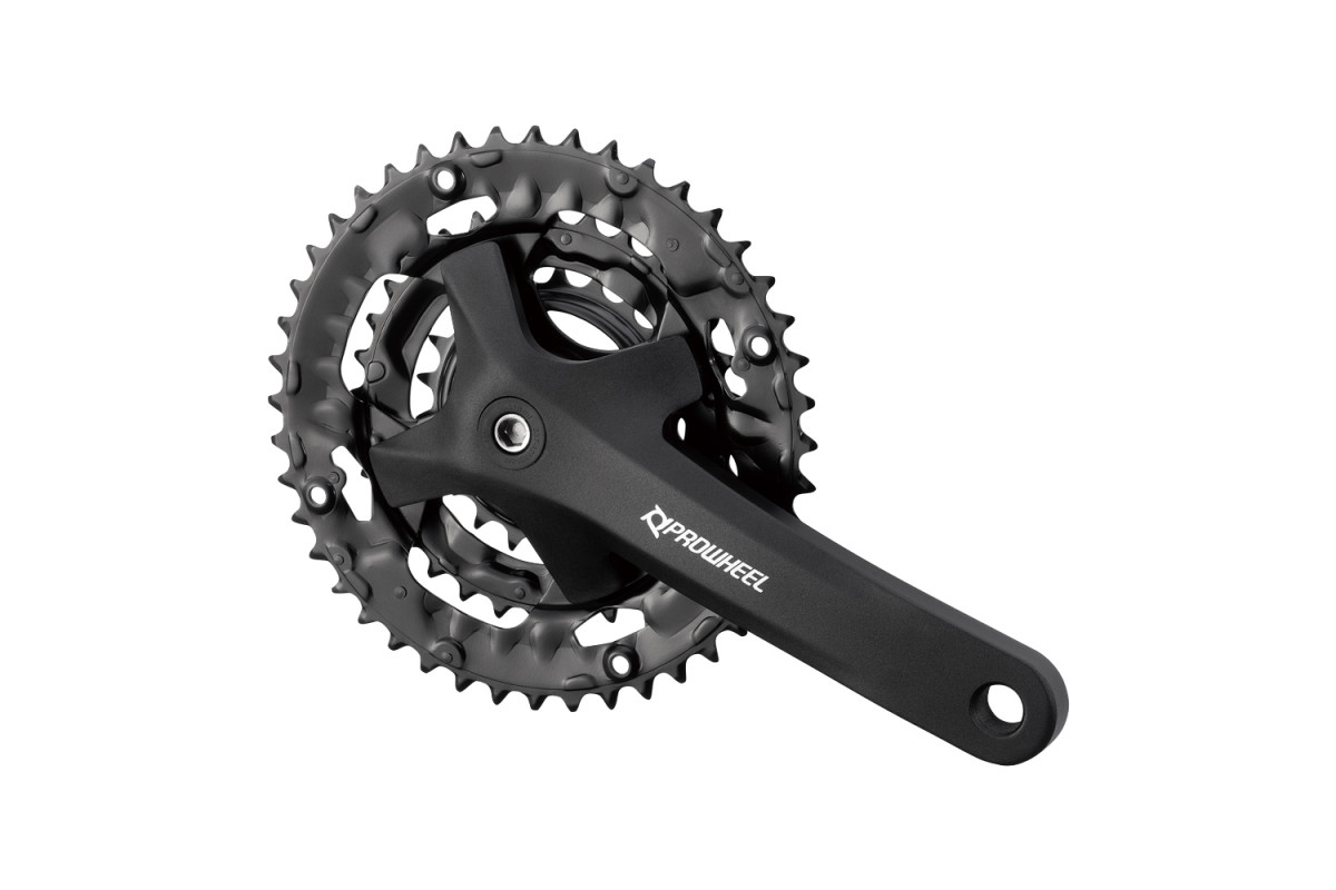 Система Prowheel MTB 3x9S 22-32-44T, сталь, защита, 170, алюм, Chainline 50,   кв. черн.
