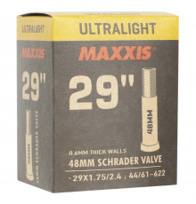 Камера Maxxis 29x1.75/2.4 Ultralight Schrader 48 мм 383M