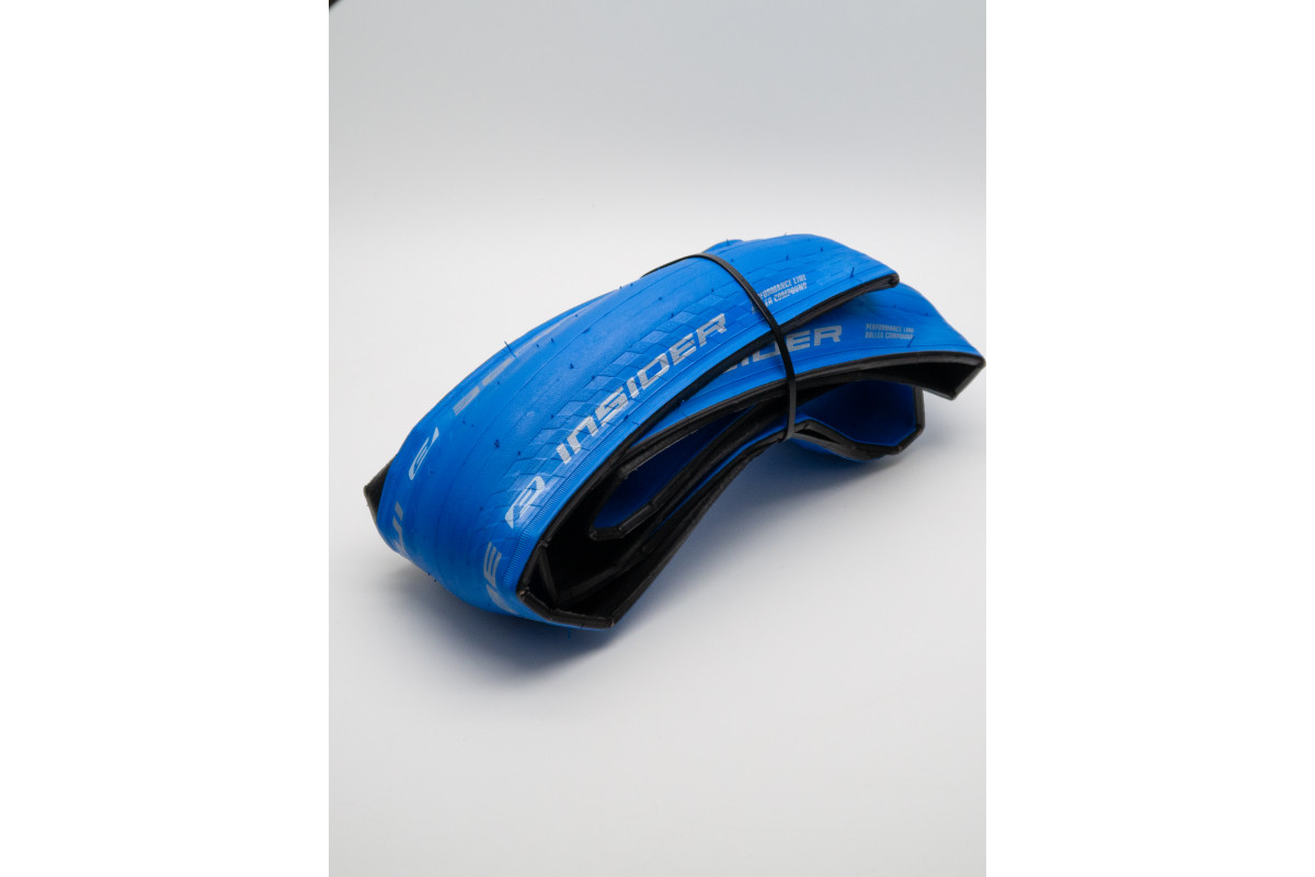 Покрышка SCHWALBE 700x35C (35-622) INSIDER Perf (для ВЕЛО-ТРЕНАЖЕРОВ), BL/BL HS385 RC 67EPI синяя