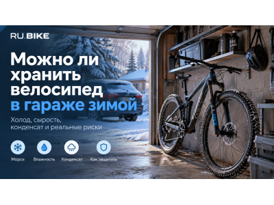 Можно ли хранить велосипед в гараже зимой: холод, сырость и конденсат