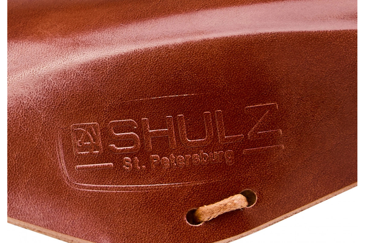 Седло SHULZ Touring Rails кожаное (light brown SD951)