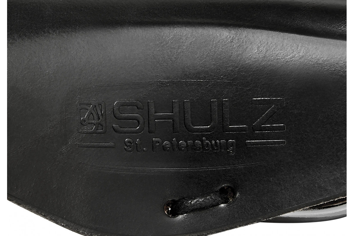 Седло SHULZ Touring Rails кожаное (black SD953)