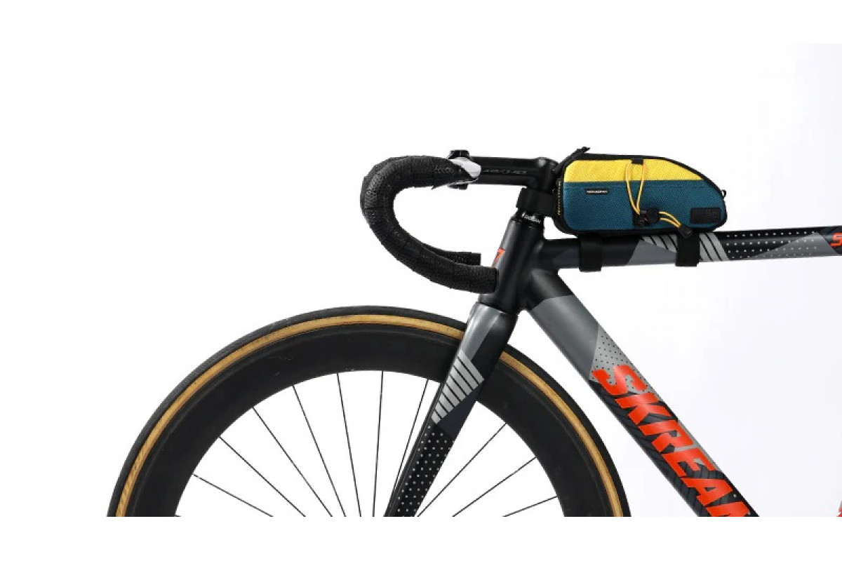 Сумка на раму ULAC TREKKING MAX 1.2L Dark Teal (Dark Teal - Yellow) 571127