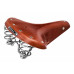 Седло SHULZ Wide Springs кожаное широкое с пружинами (light brown SD901)