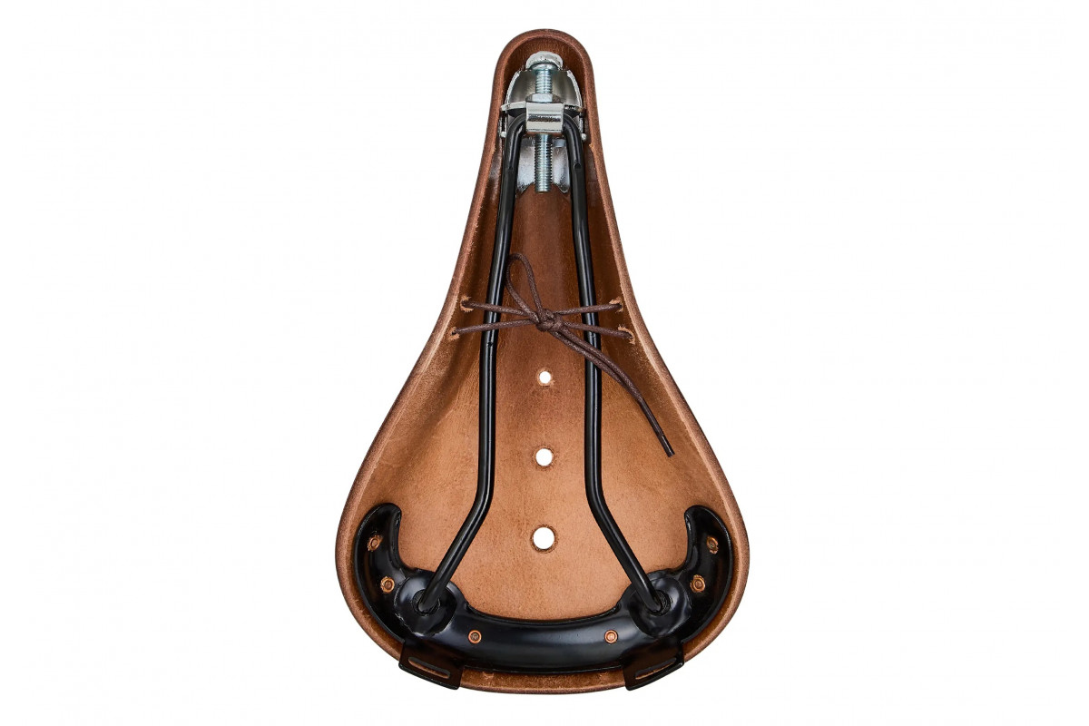 Седло SHULZ Touring Rails кожаное (dark brown SD952)