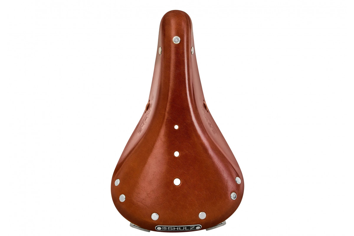 Седло SHULZ Touring Rails кожаное (light brown SD951)