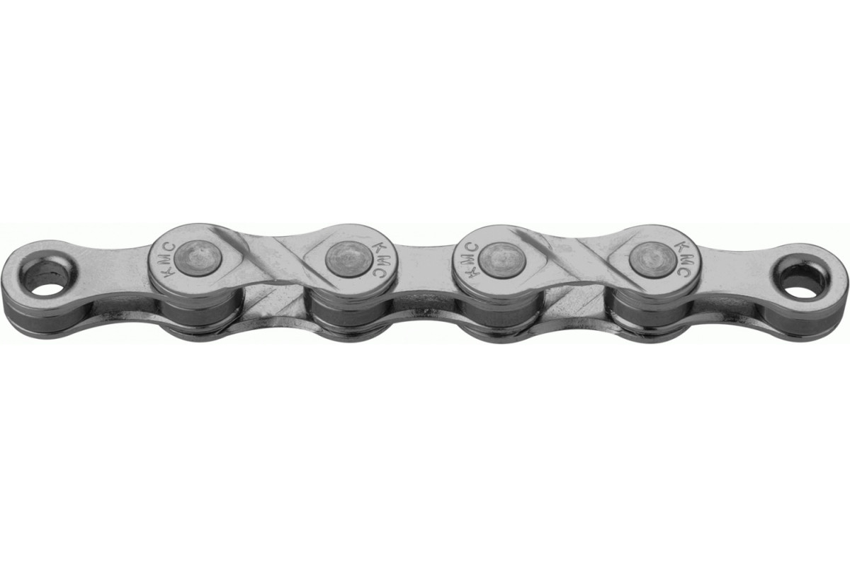 Цепь 5-306118 e9 EPT EcoProTeQ 11/128 9ск. 136 звеньев, 6,6мм, с замком, антикоррозионное покрыт, макс. прочность специально для E-Bikes, серебр KMC