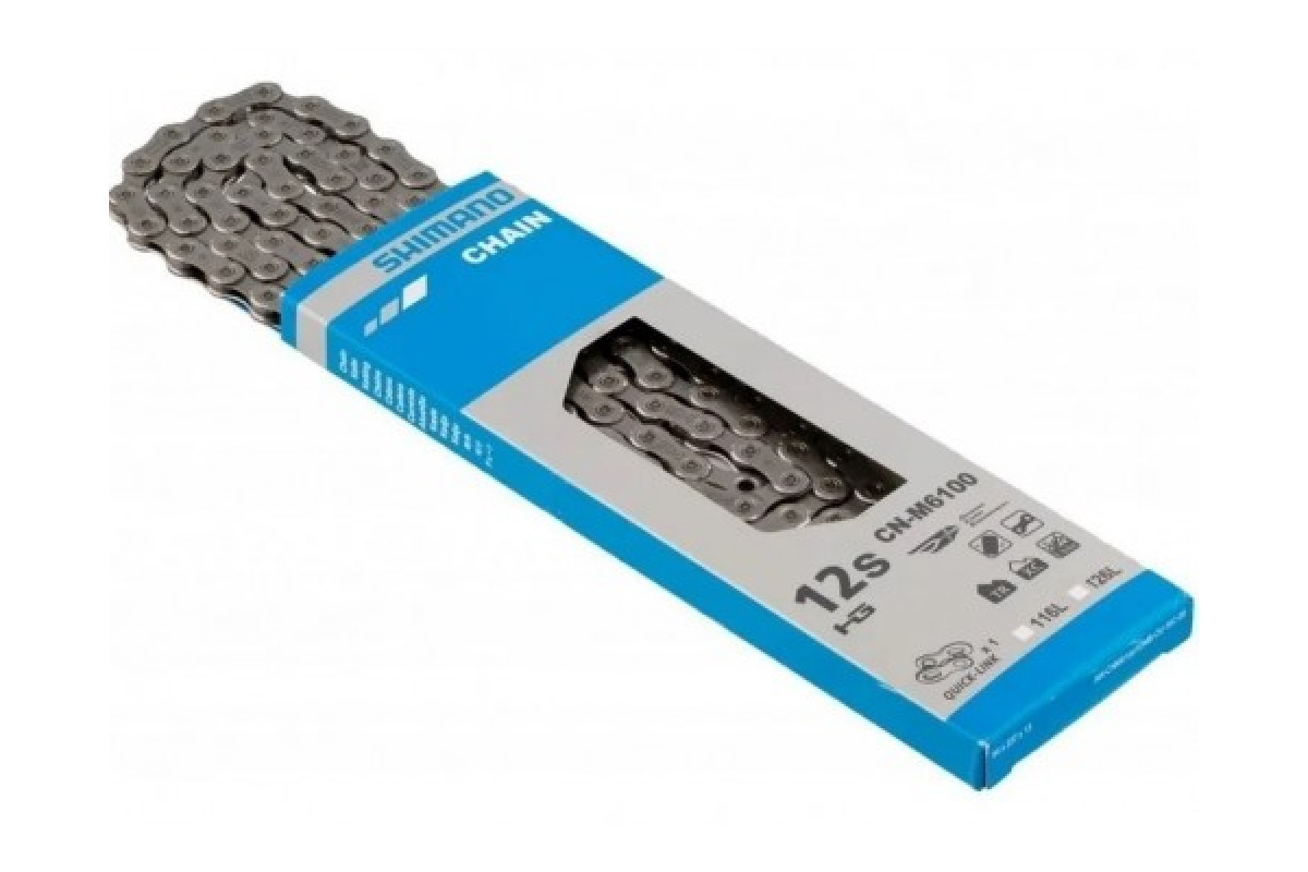 Цепь Shimano Deore CN-M6100 (12ск,116зв) Quick-Link