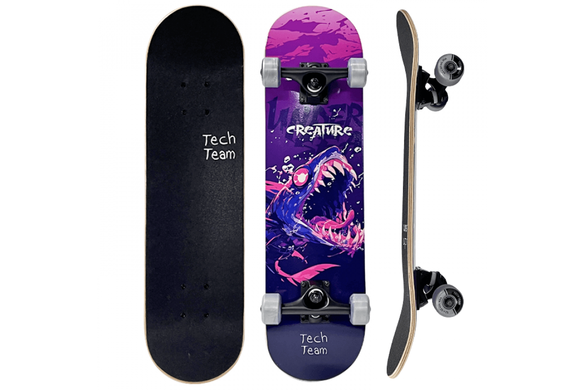 Скейтборд Creature  Purple 1/4