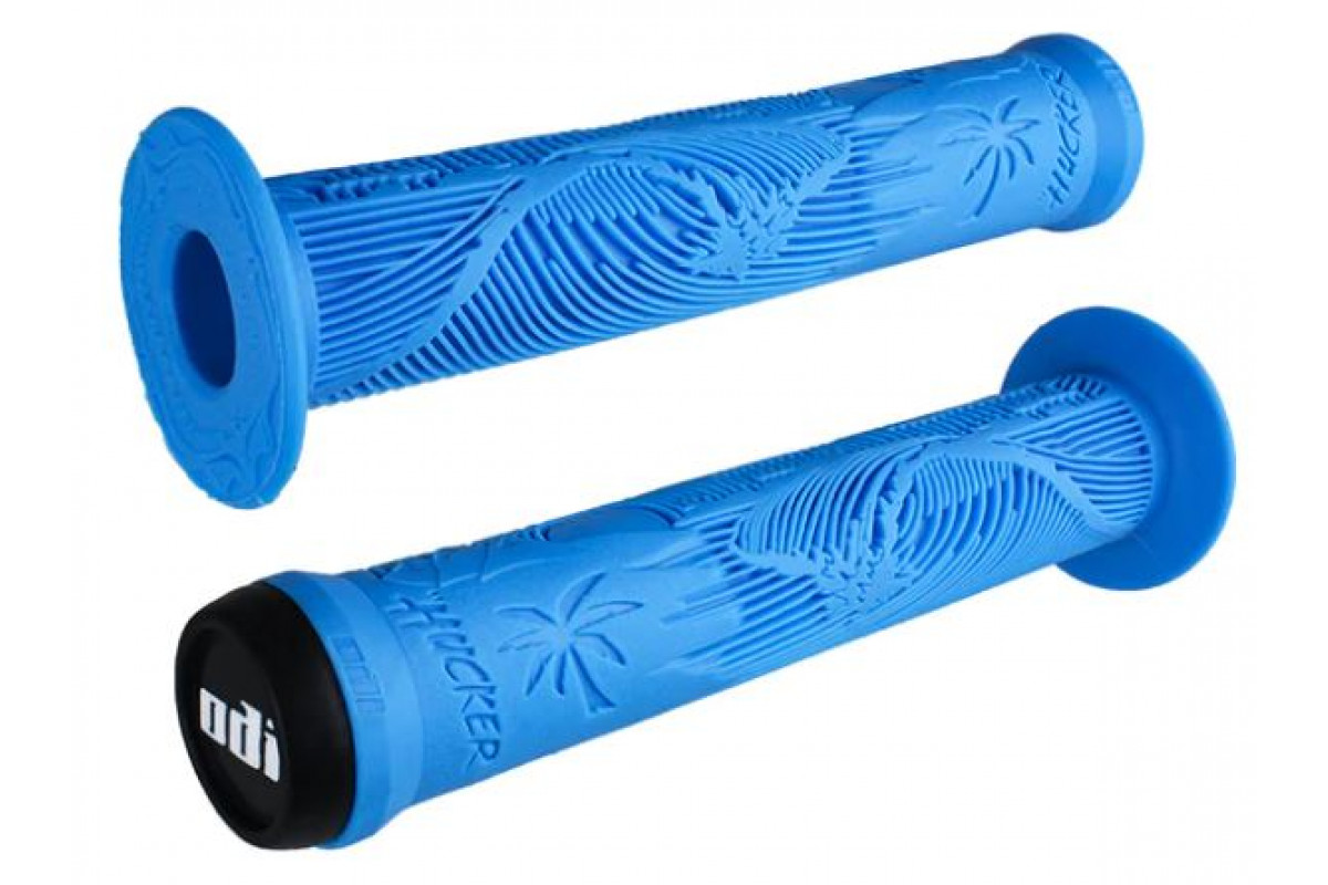 Грипсы ODI 160мм. с фланцем, мягкий рельеф Hucker F01HF