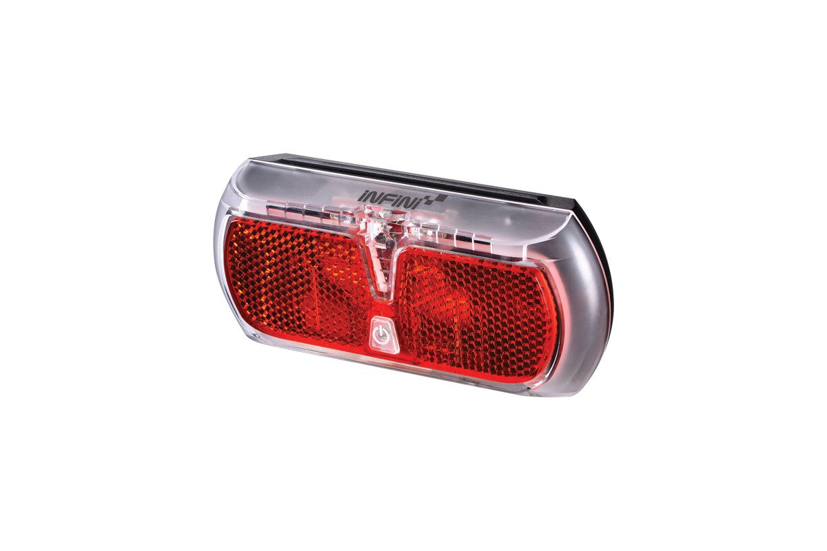 Фонарь на багажник, 0.5 Ватт LED, 2 реж, датчик, c батарейками LR06(AA)x2шт, инд уп.I-501R2