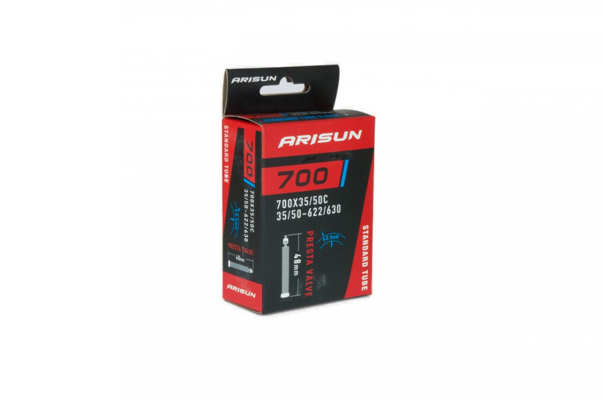 Камера ARISUN STANDARD 700x35/50C (35/50-622/630) FV 48мм бутиловая 0.9мм