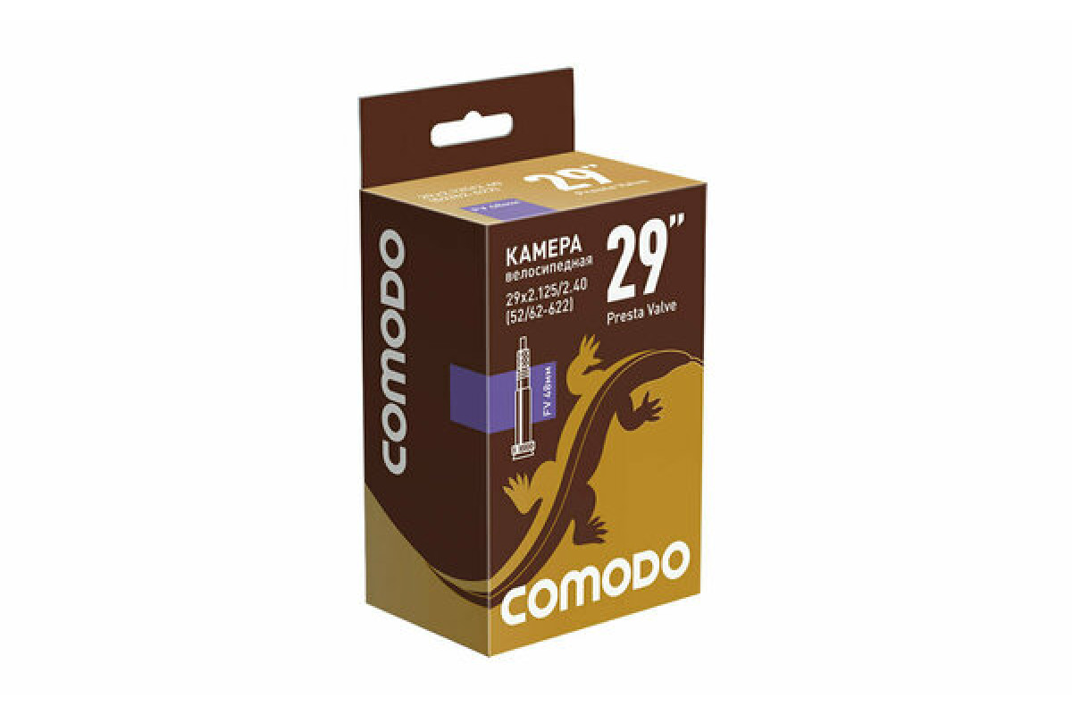 Камера COMODO 29 x 2.125/2.40 (52/62 - 622) FV40 мм бутиловая