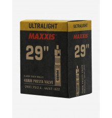 Камера Maxxis 29x1.75/2.4 44/61-622 0.6mm Ultralight Велониппель 48 мм EIB00140400