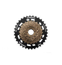 Кассета трещ. 7ск. AMFTZ5007434 2-8267 TOURNEY 7х14-34 HG/UG (аналог MF-TZ21) коричн. SHIMANO