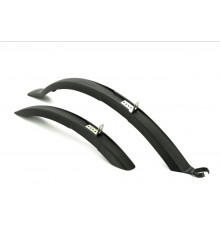 Крылья  8-16061603 пластиковые Mudguards AXP-02 X24  24"-29"/58мм комплект, черные AUTHOR