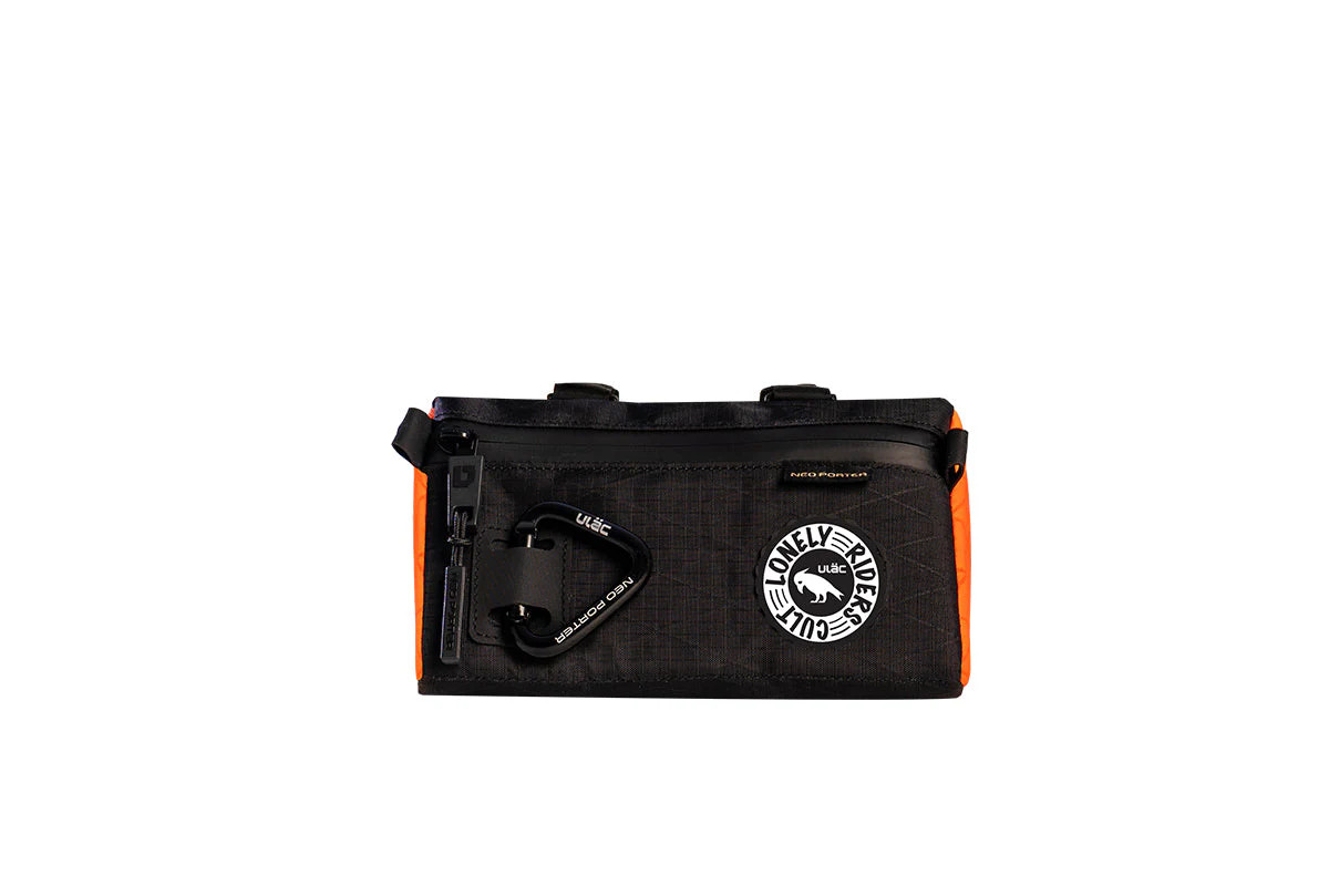 Сумка на руль ULAC COURSIER APEX 1.0 BLACK-ORANGE 572051