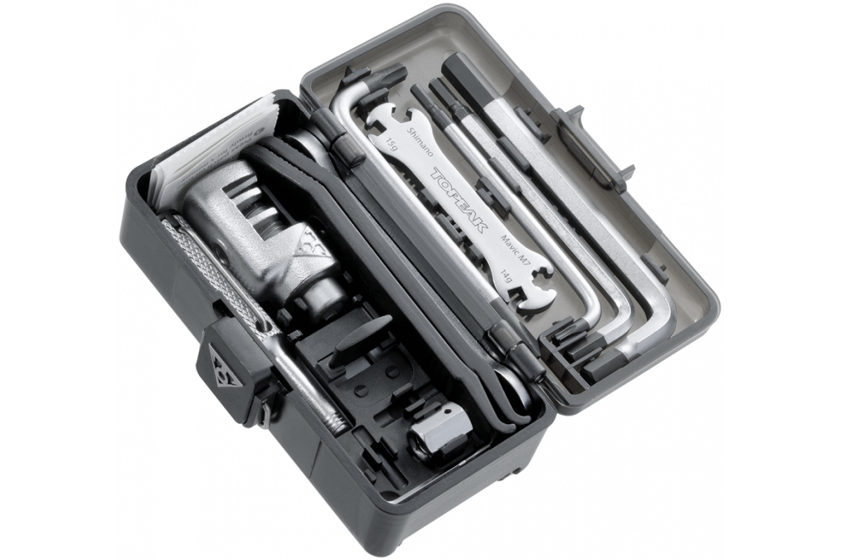 Набор инструментов TOPEAK Survival Gear Box w/holding clamp TT2543