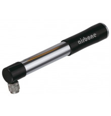 Насос алюм, 130psi(9атм), 185мм, A/V + адаптер F/V, черный, 115г, инд уп.ZT-505-AV-BK