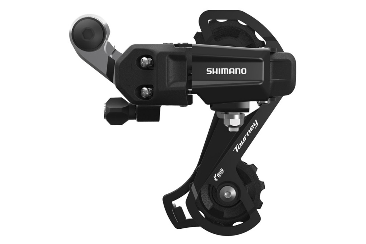Перек-ль задний Shimano Tourney, TY200, GS, 6/7ск. для 14-28T, крепление на болт,