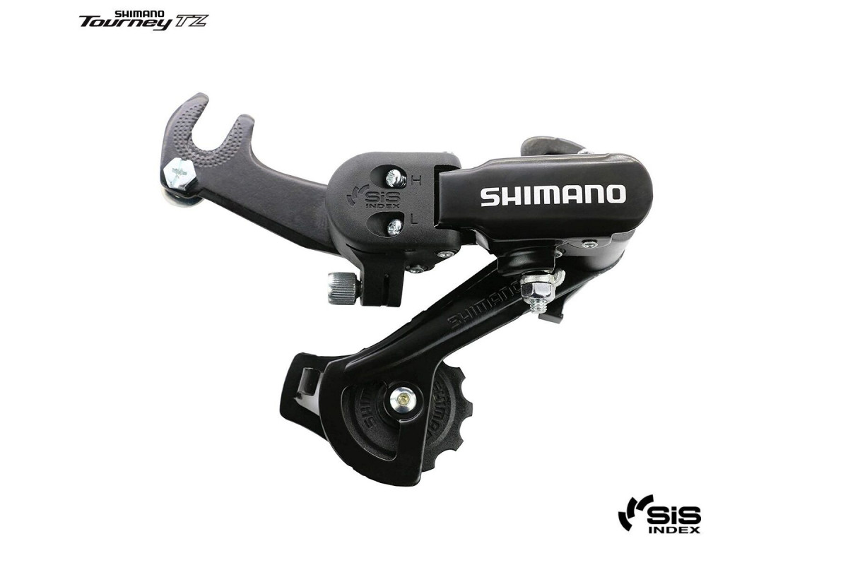 Переключатель задний SHIMANO TOURNEY RD-TZ31 6/7 ск., крепление на ось, 34T, GS