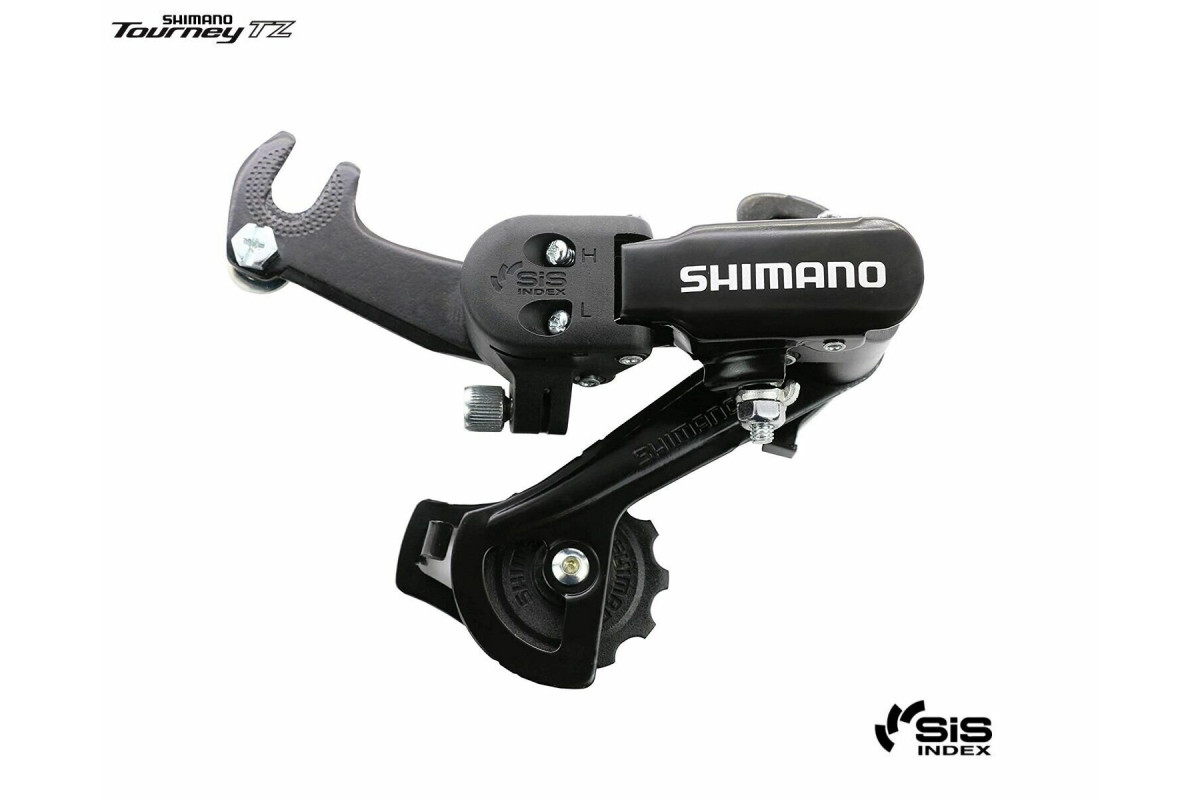 Переключатель задний SHIMANO Tourney RD-TZ31A, Крепление на ось