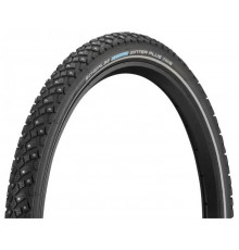 Покрышка Schwalbe 26X2.00 (50-559) Marathon Winter Plus (200Шипов) Perf, Smartguard, Twinskin B/B+Rt