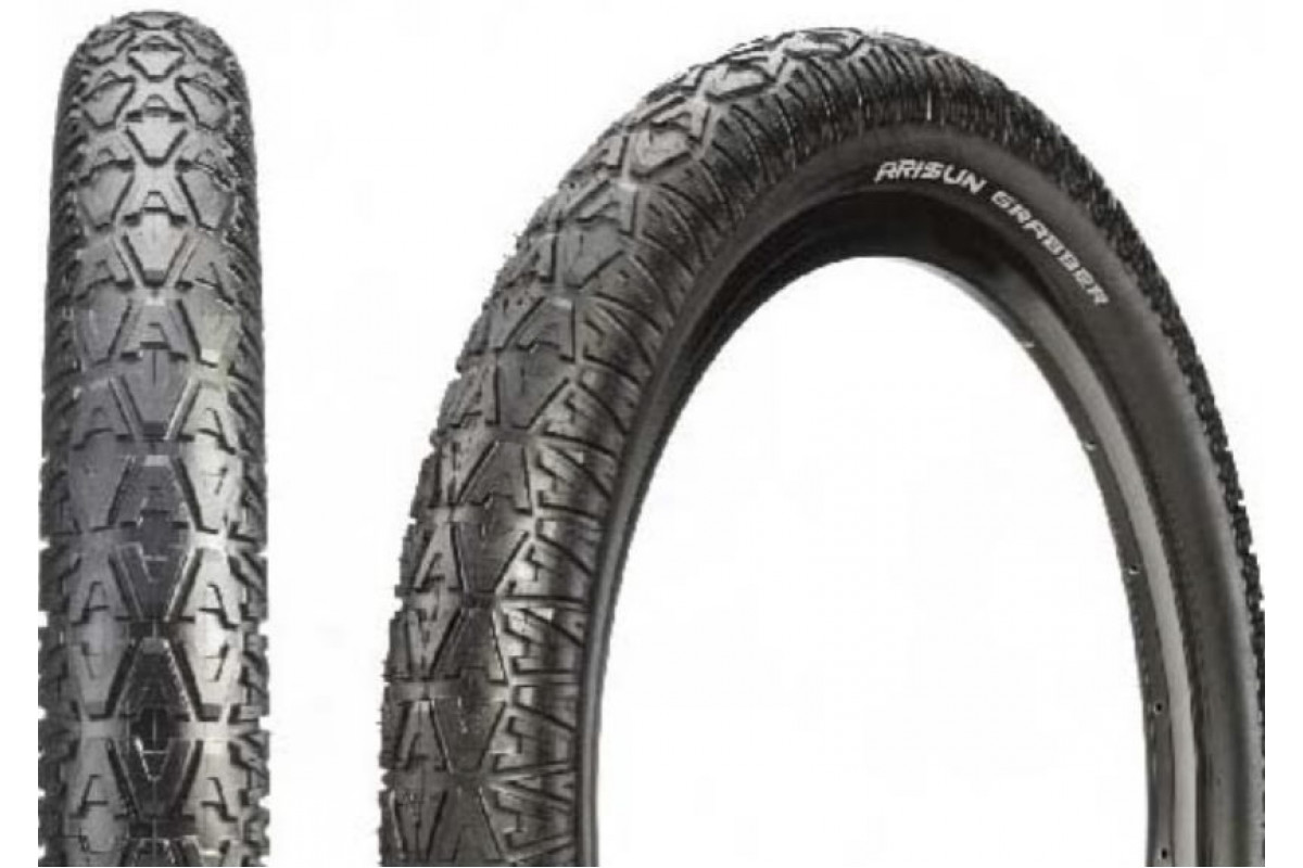 Покрышка ARISUN 20x 2.25 (57-406), BERM GRABBER (A701), BMX ALL, Wire, 60TPI, 545гр. черная