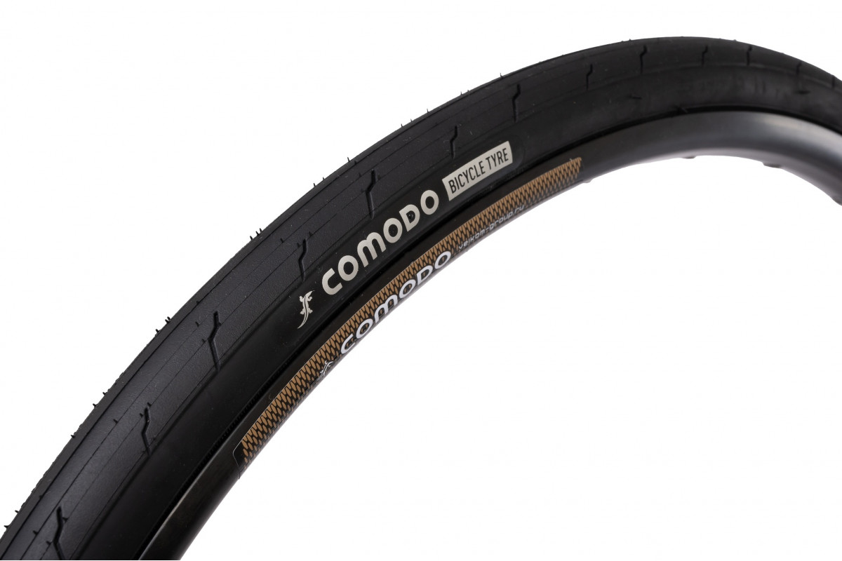 Покрышка COMODO 700 x 28C (28-622), CM-205 слик, TPI 30, черная
