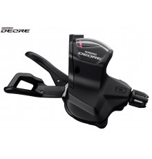 Рукоятка переключения передач правая SHIMANO DEORE SL-M6000-R RAPIDFIRE PLUS, манетка/шифтер, 10 скор., трос 2050 мм (черный, KSLM6000RA)