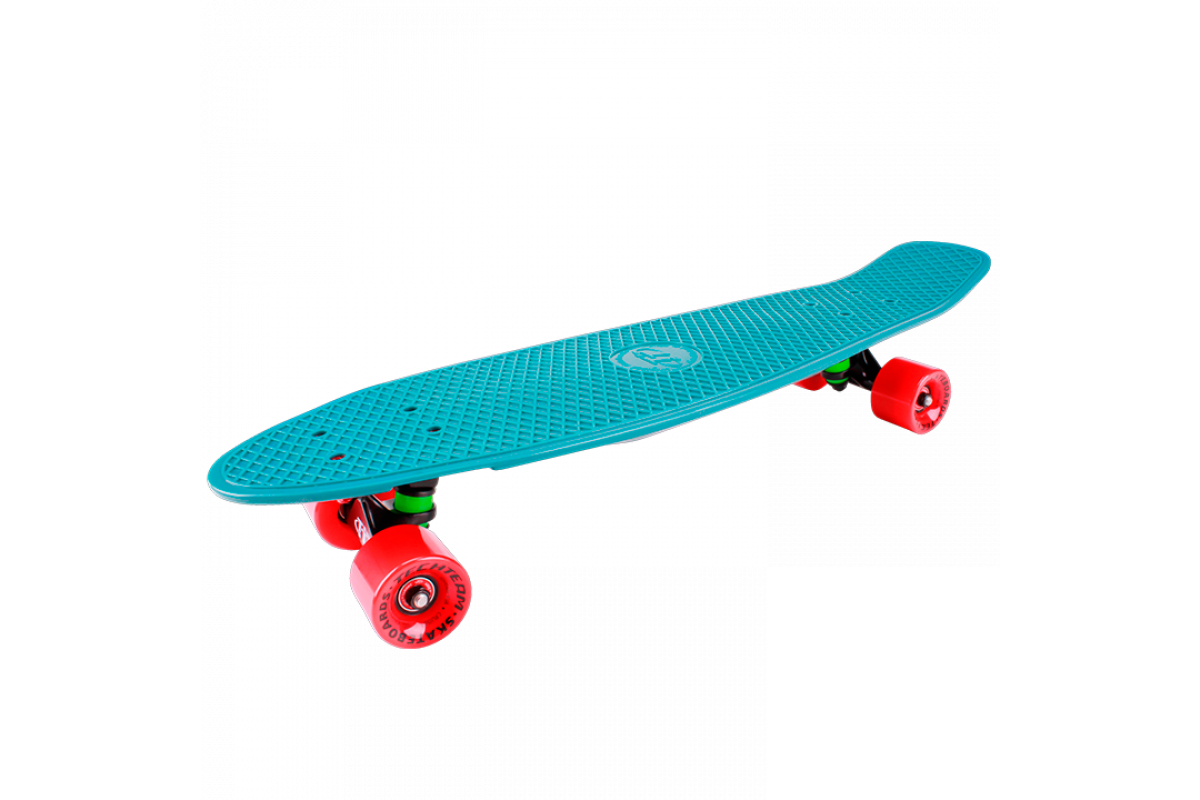 Скейтборд (пенниборд) Tech Team Classic 27 sea blue пластиковый