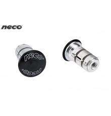 Якорь вилки (паук) NECO 1-1/8" алюминиевый (5 деталей), многоразовый (черный, C286G)