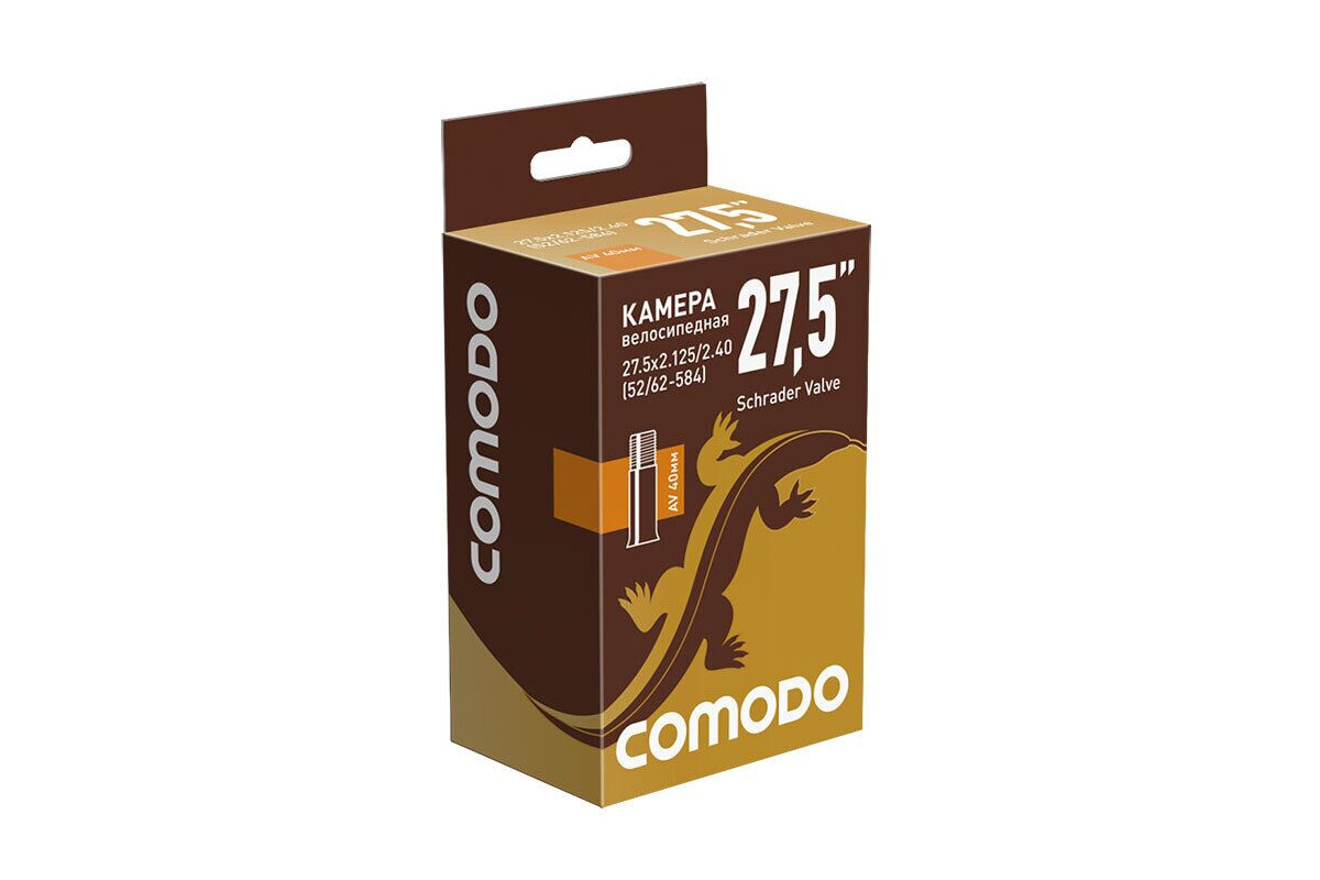 Камера COMODO 27.5 x 2.125/2.40 (52/62 - 584) AV40 мм бутиловая (50)