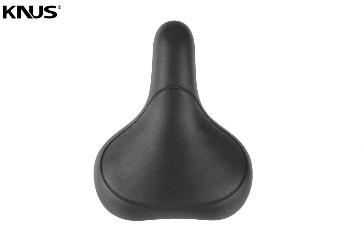 Седло KNUS, COMFORT Series, KS-7040, 265х215 мм, VACUUM (черный, УТ00028301)